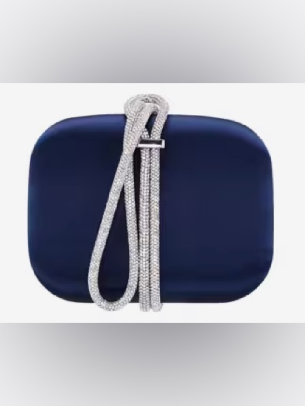 NWOT NAVY "LAUREN" EVENING CLUTCH BAG BY NINA